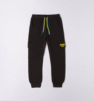 Pantalone tuta cargo ragazzo