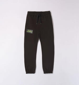 Tracksuit bottoms with print