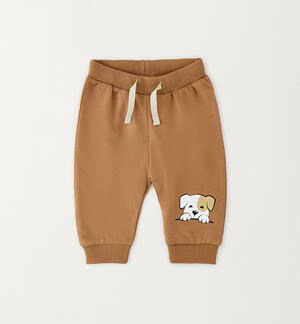 Pantalone tuta neonato BEIGE