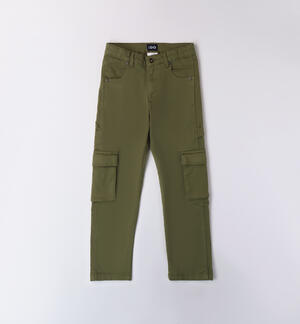 Boys' green trousers