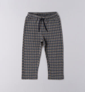 Pantaloni a quadri bambino