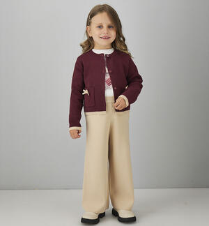 Pantaloni bambina iDO BEIGE