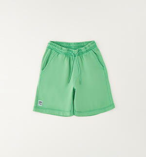 Pantaloni bambino 100% cotone VERDE