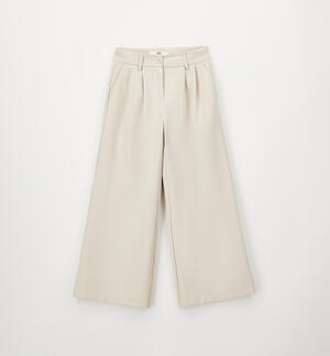 Pantaloni cerimonia da ragazza BEIGE