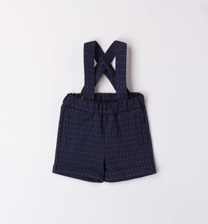 Pantaloni con bretelle neonato