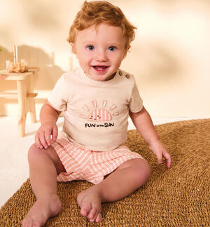 Pantaloni corti neonato iDO