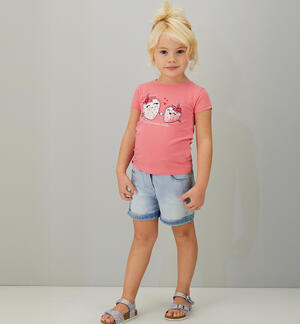 Pantaloni corti per bambina