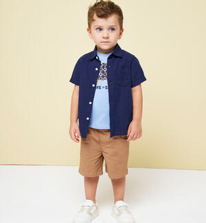 Pantaloni corti per bambino BEIGE