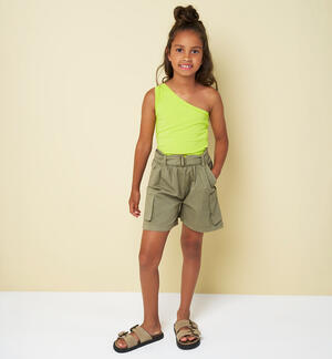 Girls' cropped trousers