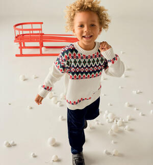 Pantaloni iDO bambino BLU