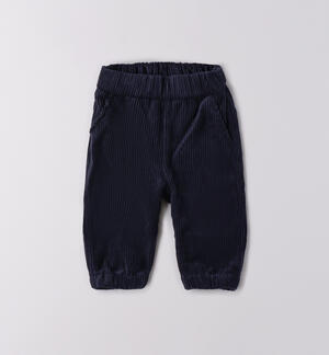 Pantaloni neonato velluto