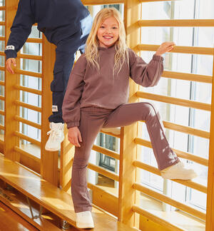 Pantaloni ragazza elasticizzati
