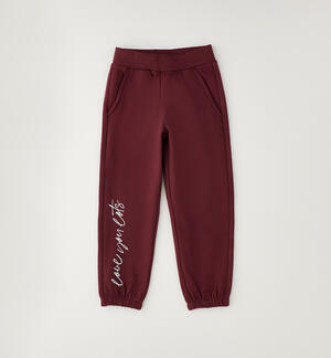 Pantaloni tuta bambina