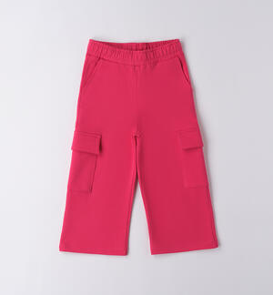 Pantaloni tuta bambina ROSSO