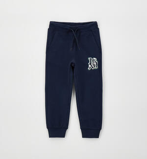 Children's tracksuit trousers BLUE