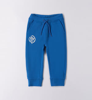 Pantaloni tuta bambino AZZURRO