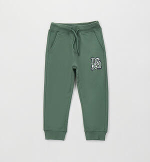 Children's tracksuit trousers GREEN