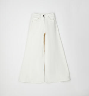 Flared trousers for girls