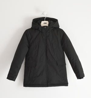 Boy's parka in technical fabric