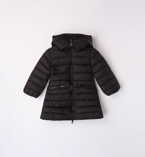 Girls' fitted down jacket
