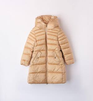 Long padded jacket for girl