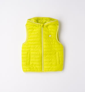Piumino smanicato bambino VERDE