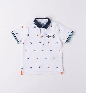 Polo bambino conchiglie