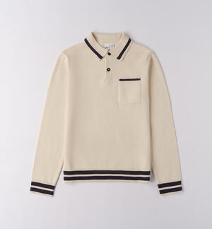 Polo bambino manica lunga
