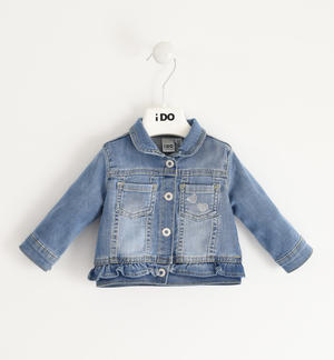 NEW BABY RAGAZZI BLU PANNA Nero Denim Giacca Cappotto Foderato Età 6 12 18 24 mesi 2 3
