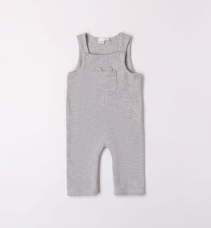 Fleece dungarees for boys