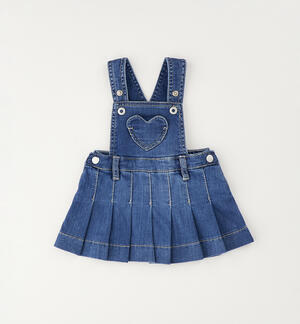 Salopette jeans per neonata