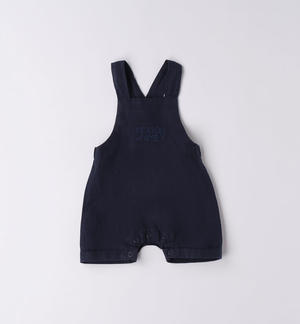 Baby boy linen dungarees