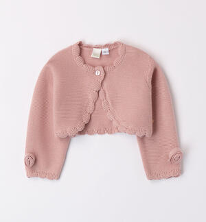 Scaldacuore neonata in tricot ROSA