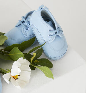 Occasion-wear shoes for baby boy LIGHT BLUE