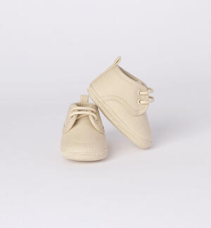 Occasion-wear shoes for baby boy BEIGE