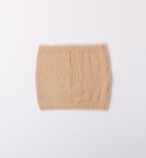 Girls' neckwarmer BEIGE