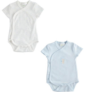 Babies short sleeve bodysuit set