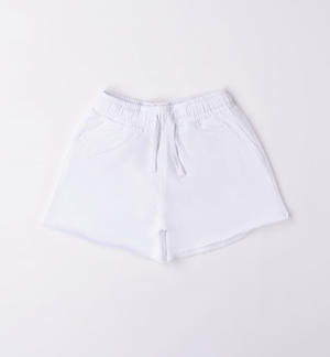Short ragazza in felpa