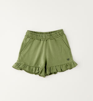 Shorts 100% cotone bambina