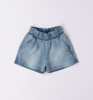 Shorts bambina in denim