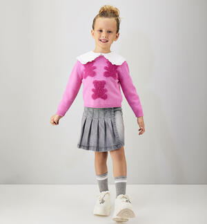 Shorts per bambina BLU