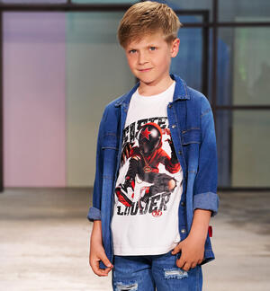 T-shirt 100% cotone bambino