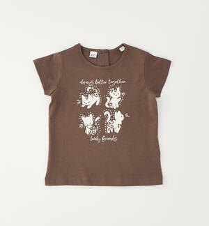 T-shirt bambina iDO in cotone