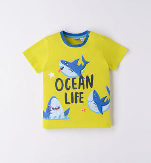 T-shirt bambino squali