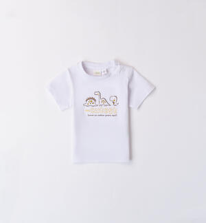 Baby T-shirt with dinosaurs