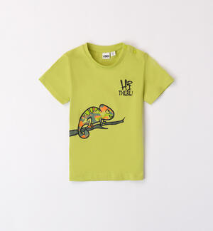 Chameleon T-shirt for boys GREEN