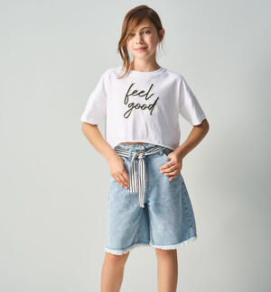 T-shirt da ragazza iDO