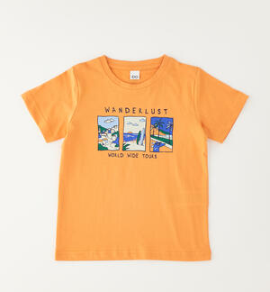 Cotton T-shirt for children ORANGE