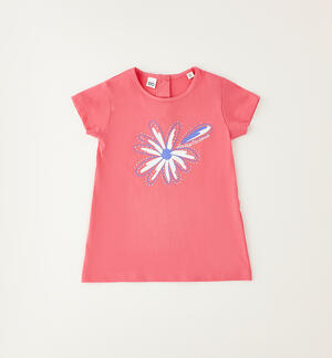 Girls' short-sleeved T-shirt