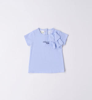 Baby girl T-shirt with bow